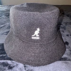 Kangol black bermuda hat